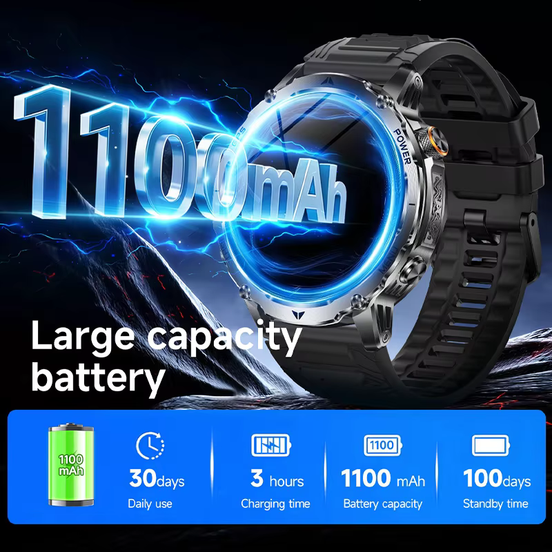 Nouvelle montre connectée GPS d'extérieur pour homme 2026