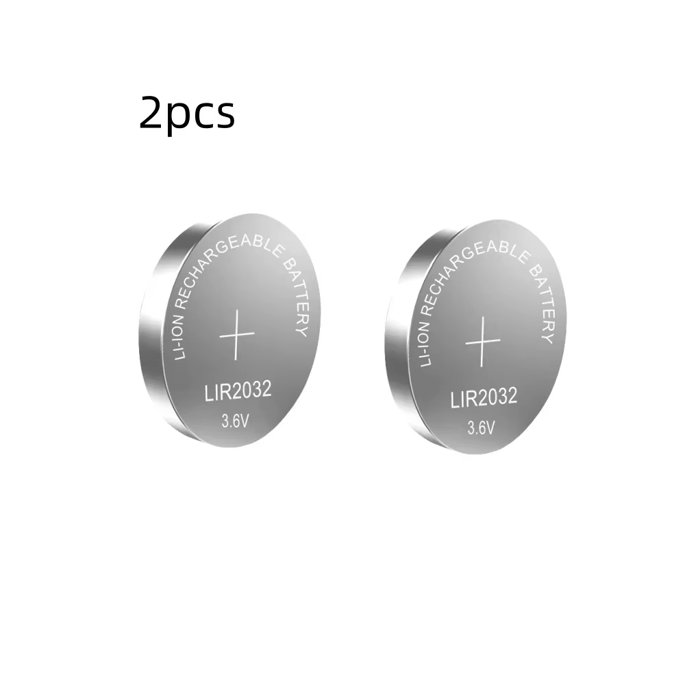 1-5 pièces LIR2032 batterie Rechargeable 2032 Lithium charge peut remplacer CR2032 pour les montres