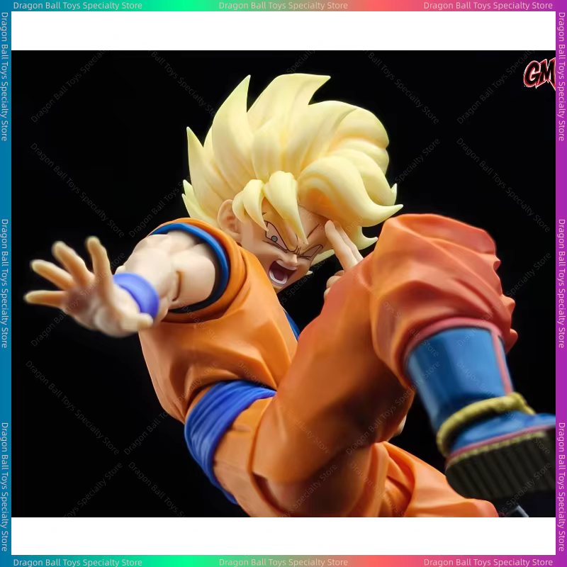 Ensemble d'accessoires GM Super Saiyan Son Goku : Version cheveux fluides couleur unie / Version cheveux raides