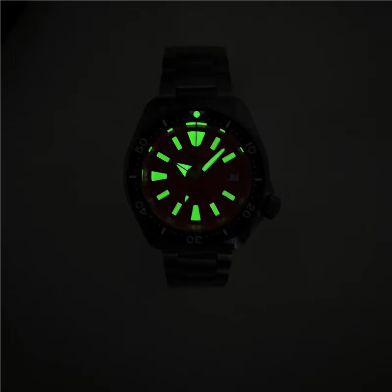 Heimdallr SKX007 montre de plongée titane NH35 automatique saphir cristal 20Bar étanche C3 Super lumineux luxe homme
