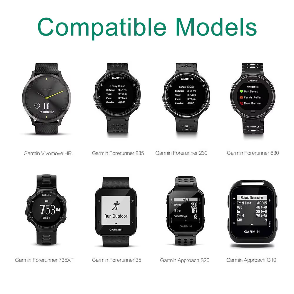 Clip de chargement pour montre GPS Garmin Forerunner 235 230