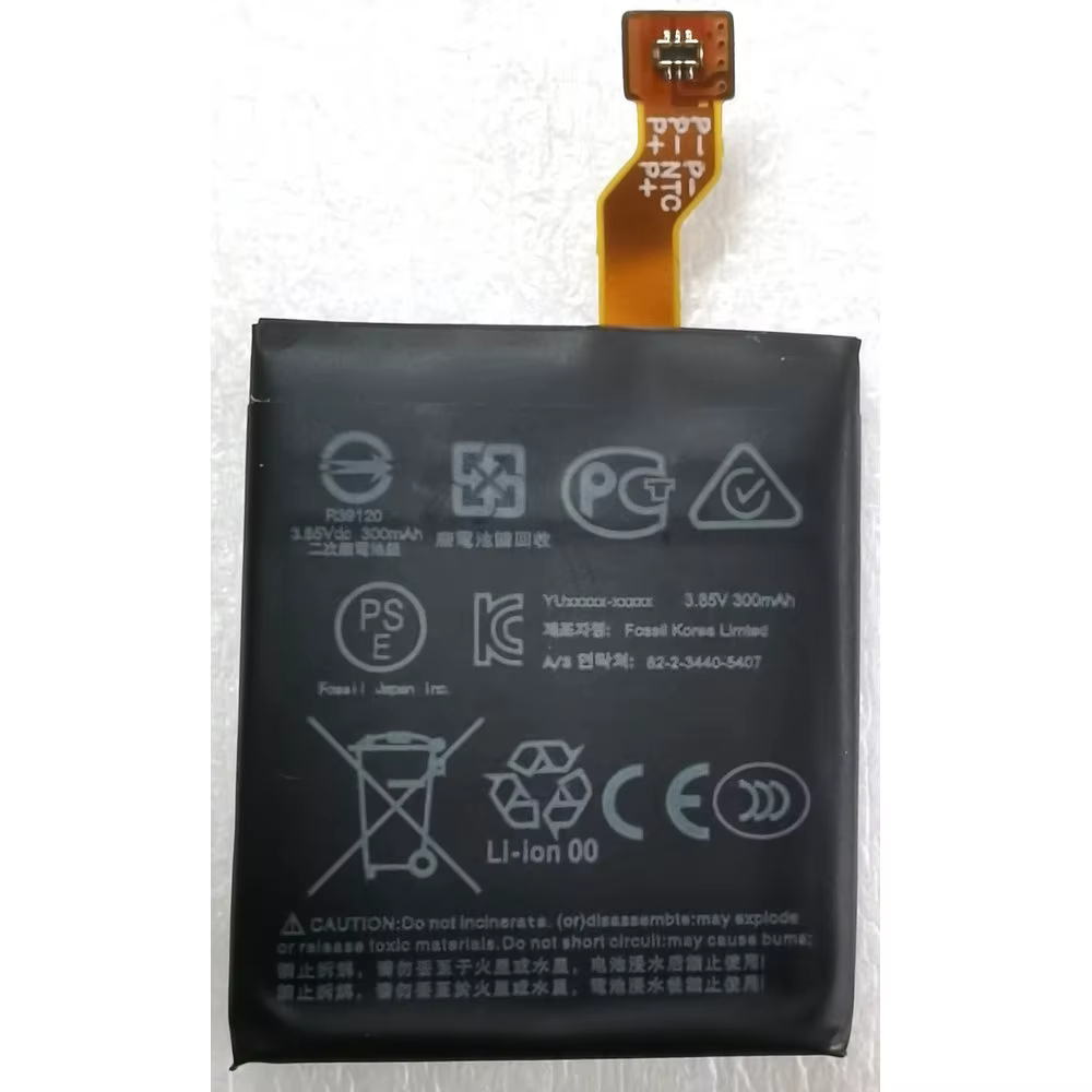 Batterie DAAL402326SA pour montre intelligente Michael Kors Mkt5126 3.85V 1ICP4/23/26