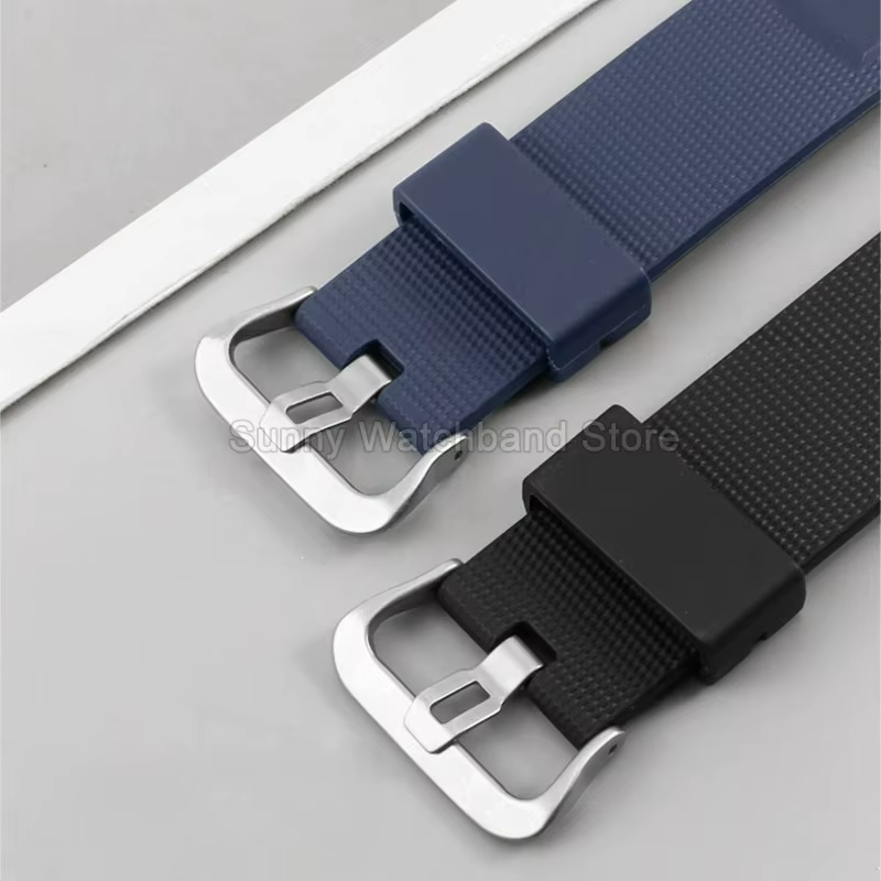 Bracelet de montre en caoutchouc pour Casio PRO TREK série PRT-B50/B70 PRW-35/51/61Y
