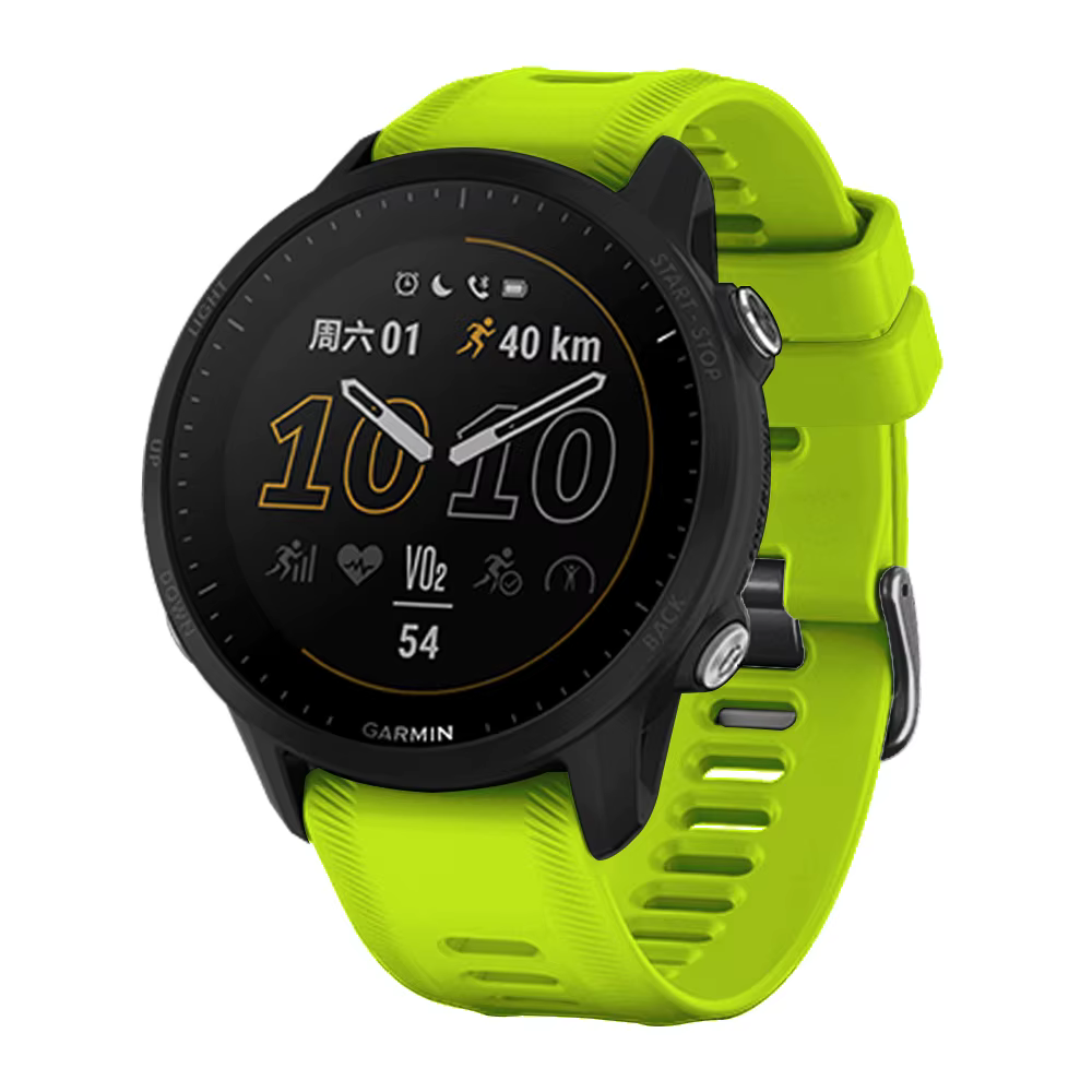 22mm Bracelet de montre officiel pour Garmin Forerunner 955 965 945 935 745 265 accessoires
