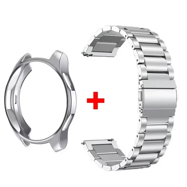 Bracelet + étui pour Samsung Galaxy Watch 7 6 5 4 44mm 40mm classique 46mm 42mm