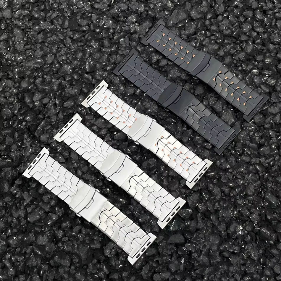 Bracelets de montre en titane pour Apple Watch Ultra 3/2/1 (49 mm)