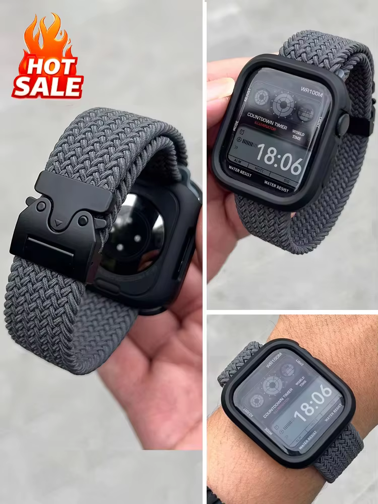Bracelets en parachute pour Apple Watch 11 10