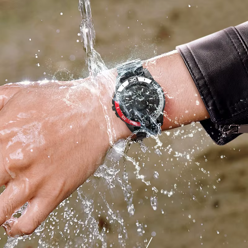 Montre à quartz magnétique de luxe pour homme EUTOUR