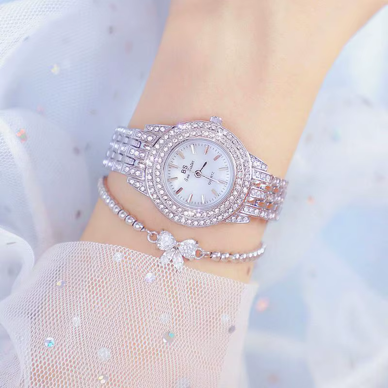 Bs Bee Sister Montre femmes avec Bracelet marque de luxe 2025 robe or Femme montres dames