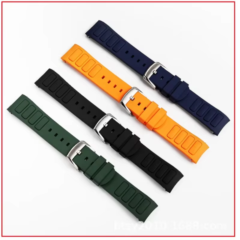 Bracelet de montre en caoutchouc pour Mido M049 Multifort TV