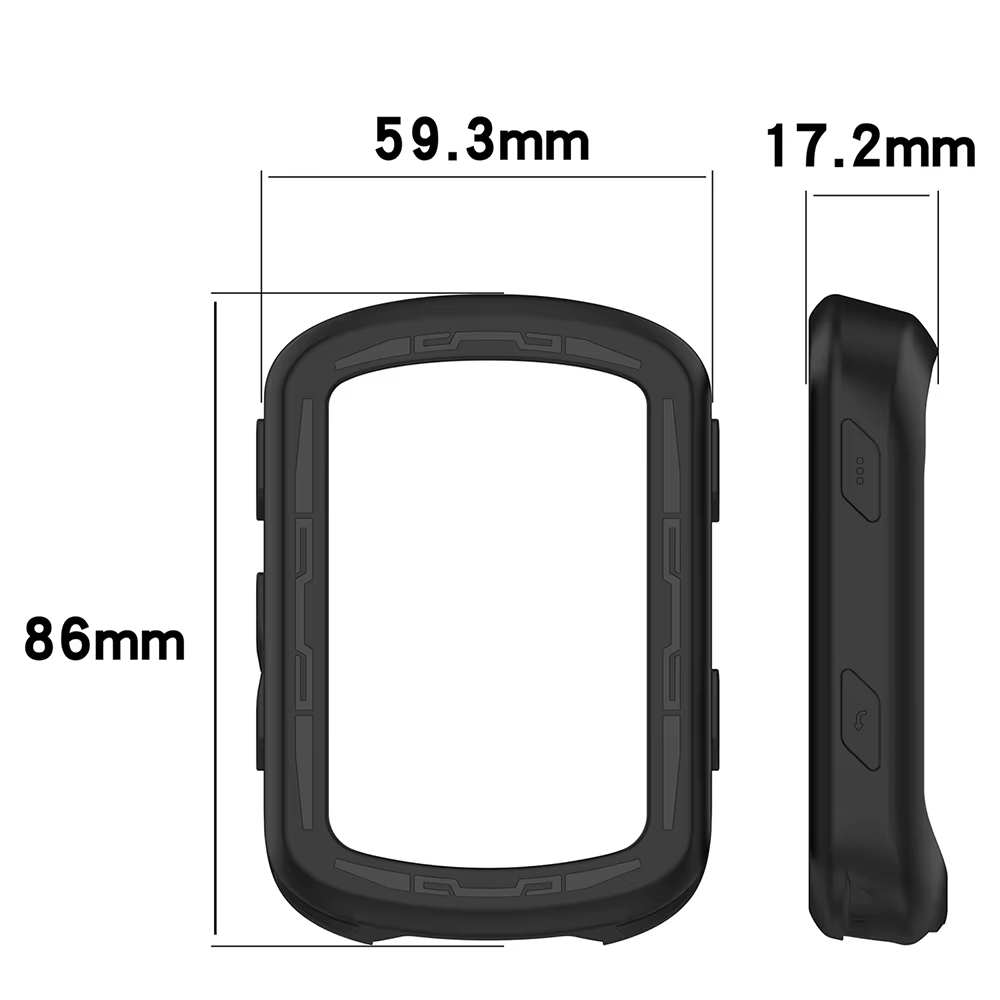 Juste de protection solaire et 3 films en verre pour Garmin Edge 540