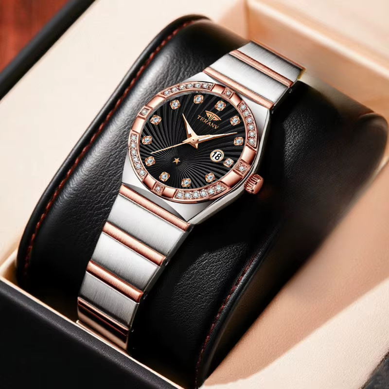 Montre lumineuse ultra fine pour femme