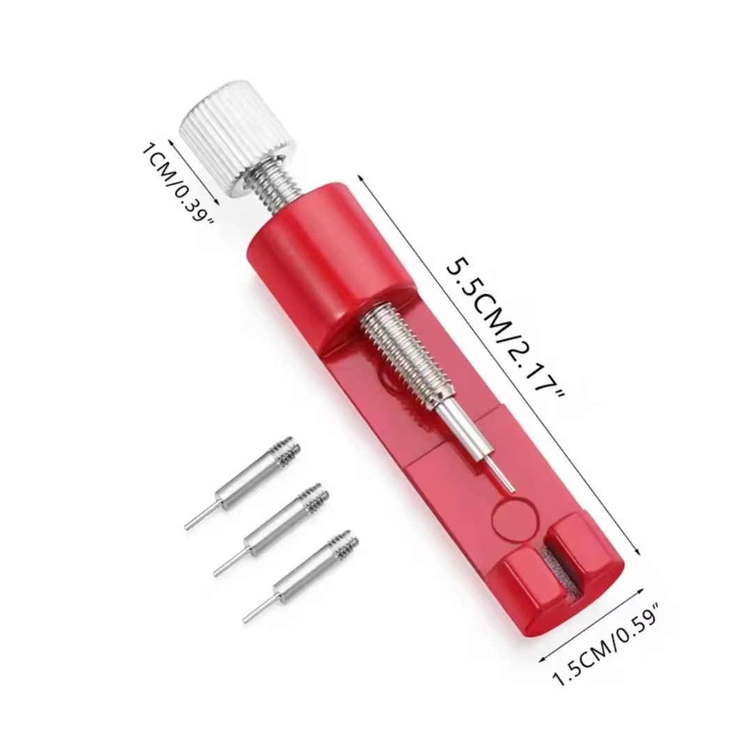 Outil de réparation de montres en métal réglable pour bracelet de montre