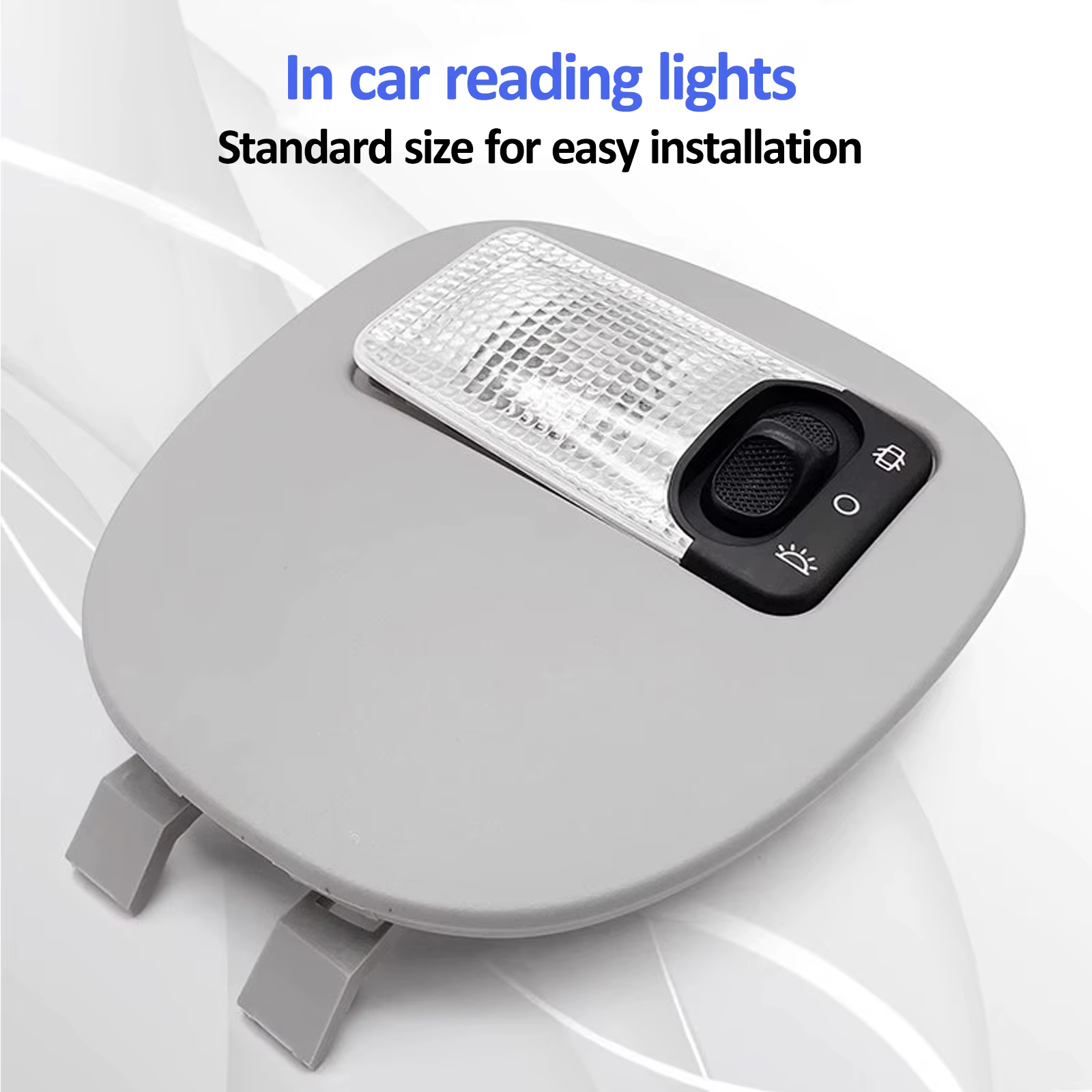 Accessoires de voiture pour Peugeot 107 206 206CC 207 207i, lampe intérieure de lecture, cadre d'éclairage de Console de toit 6362P3 8146K8