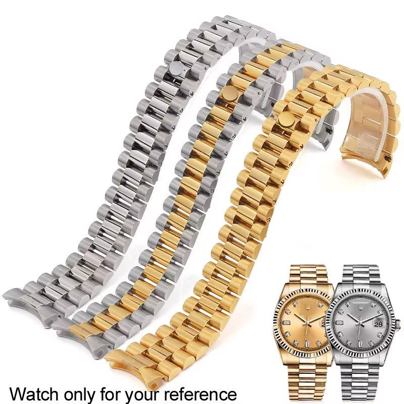 Bracelet de montre de haute qualité pour Rolex 20mm en acier inoxydable 316L