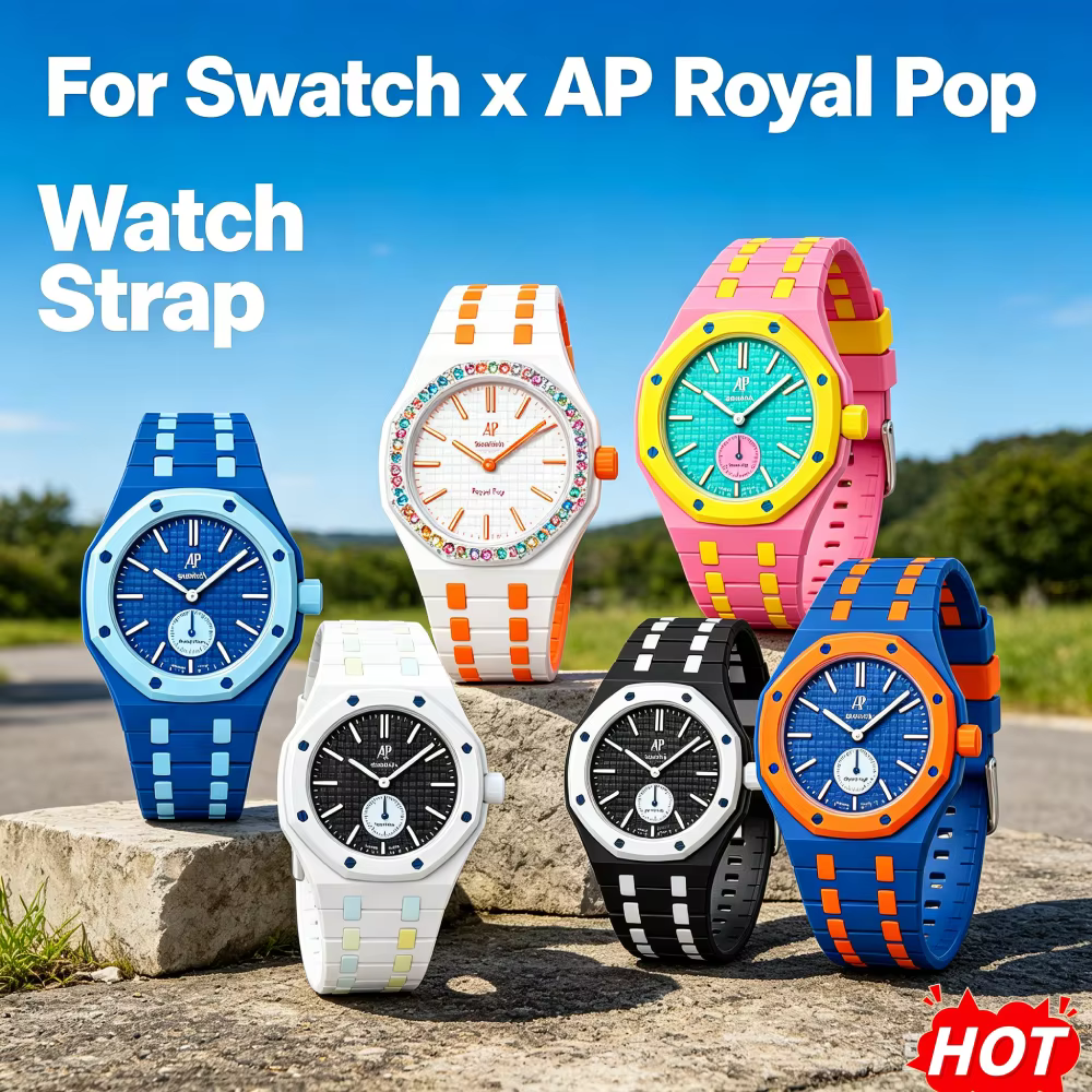 Kit de modification en céramique pour montre Swatch x AP Royal POP Bioceramic