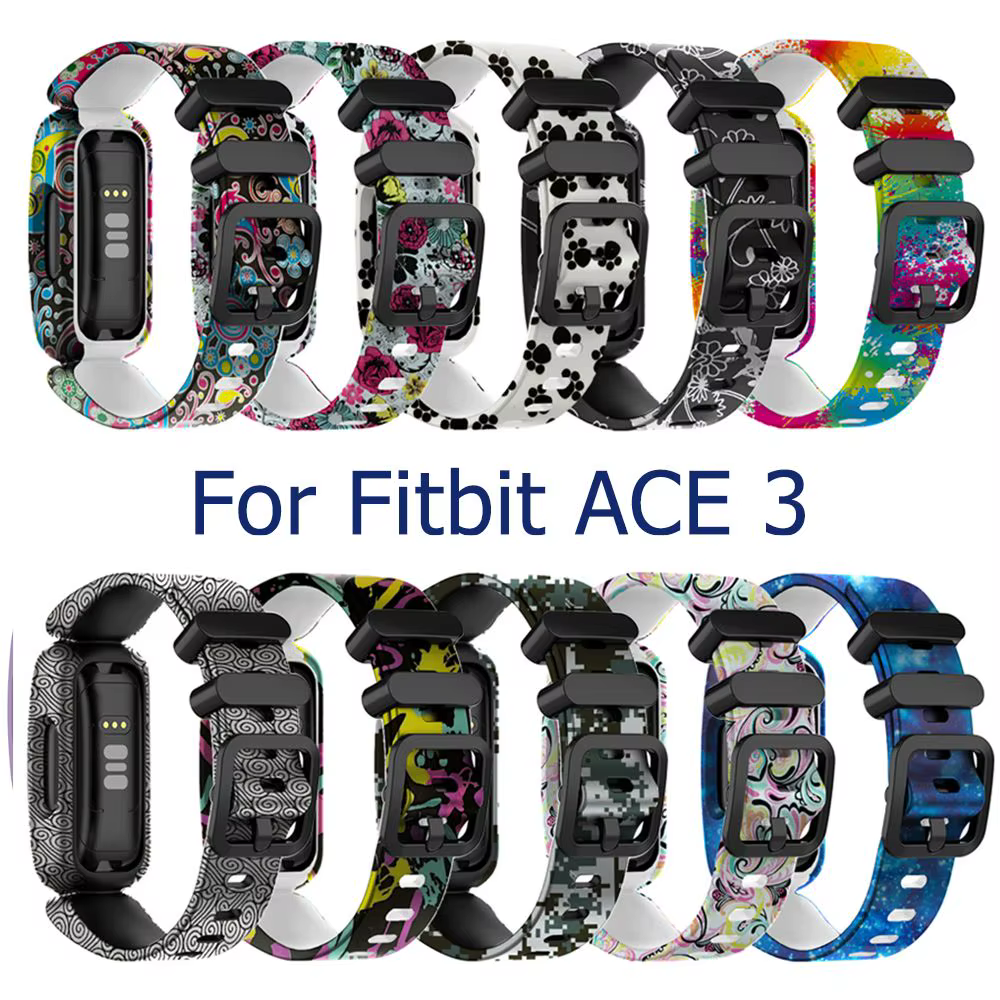 Bracelet de rechange en silicone pour Fitbit Zan3 et Inspire 2
