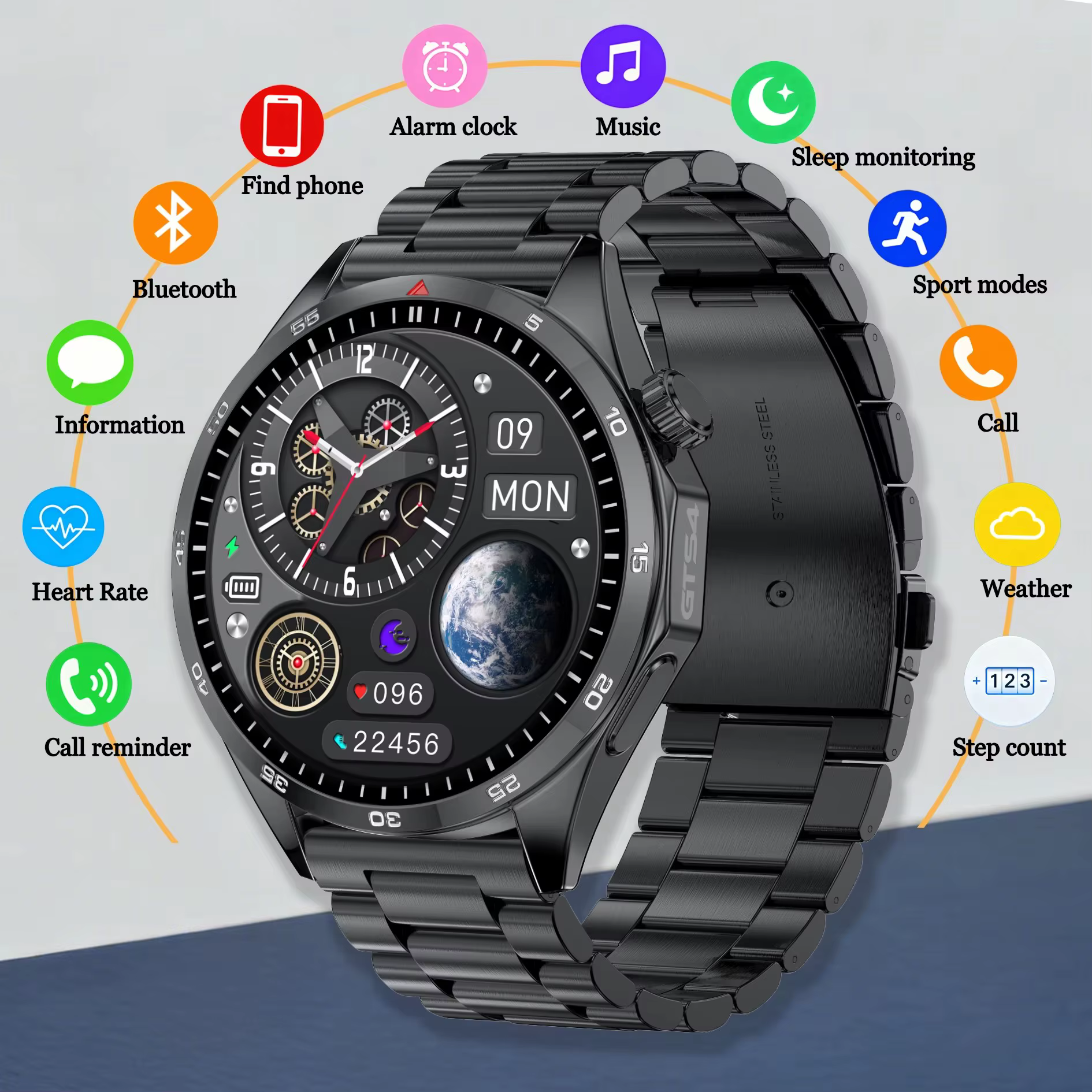 Montres connectées pour hommes et femmes