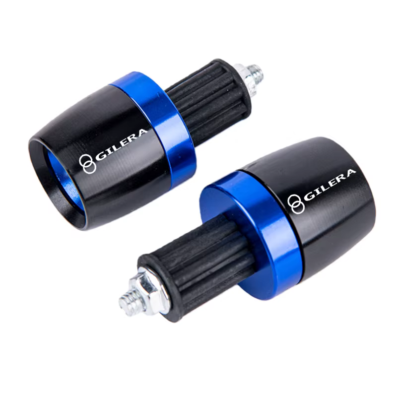 Pour Gilera GP800 Fuoco Nexus 500 Runner 50 125 200 accessoires moto 7/8 "22MM poignées de guidon capuchon de barre de poignée bouchons d'extrémité