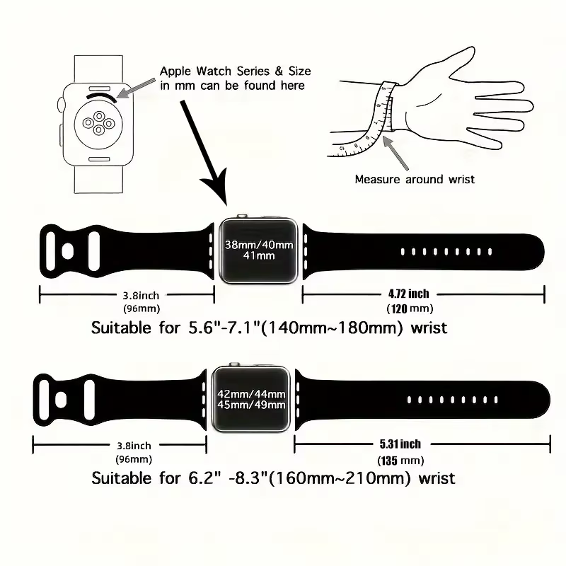 Bracelets gravés pour Bracelet de montre Apple 10 46mm 42mm 40mm 44mm 45mm