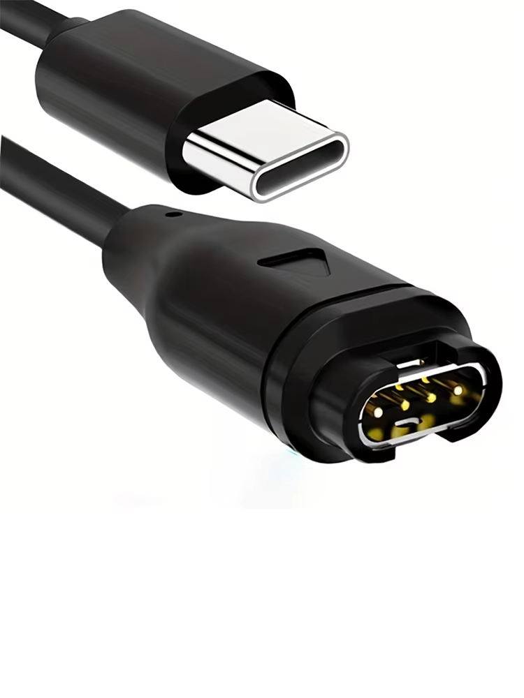 Câble de chargement de montre intelligente pour Garmin Fenix 5 5S 5X Plus 6 6S 6X Pro 7 7S 7X chargeur USB-C