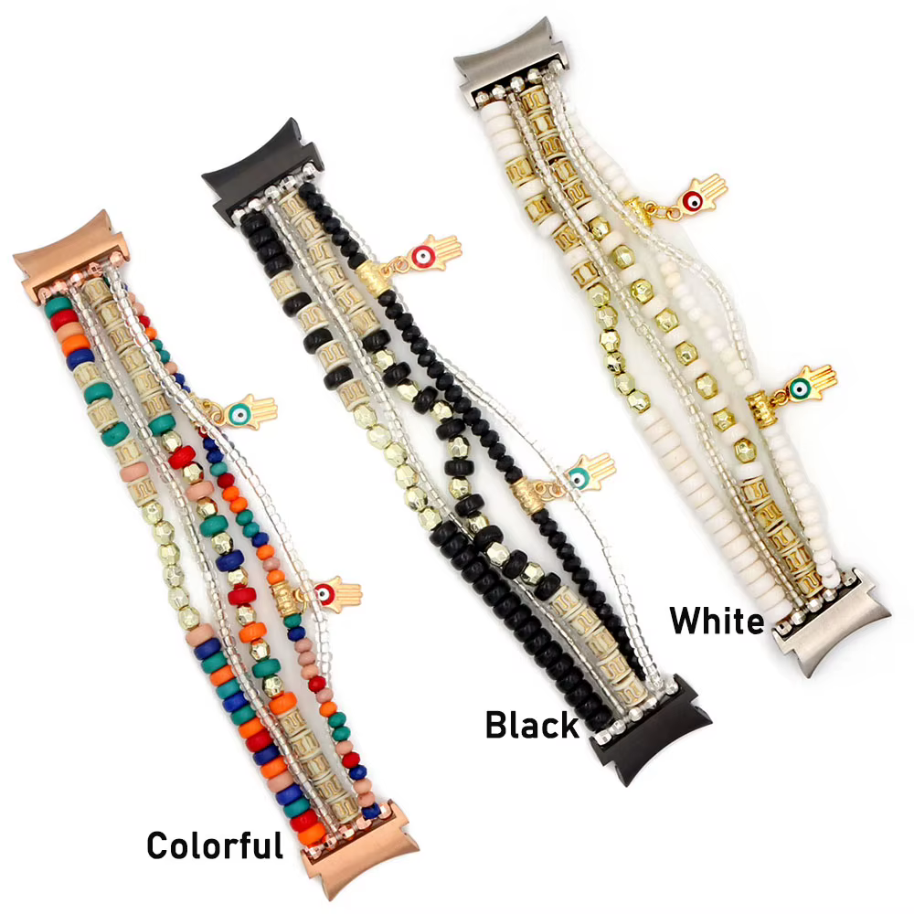 Bracelet Boho pour montre Galaxy 6 bandes/5 Pro