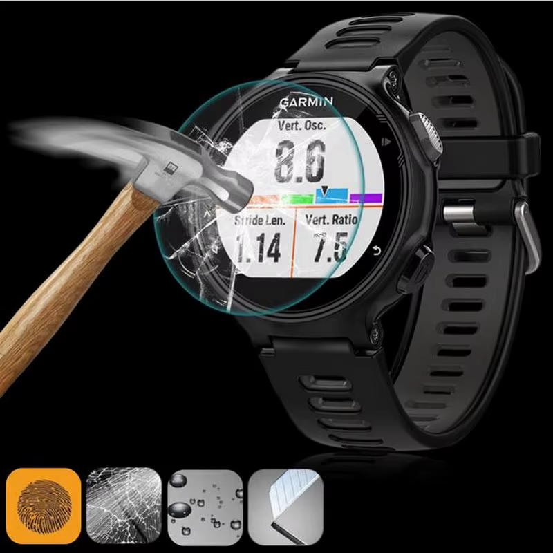 Film de protection transparent en verre dur pour montre intelligente, couvercle de protection d'écran d'affichage, accessoires de montre intelligente, Guatemala, ata bro GS Pro
