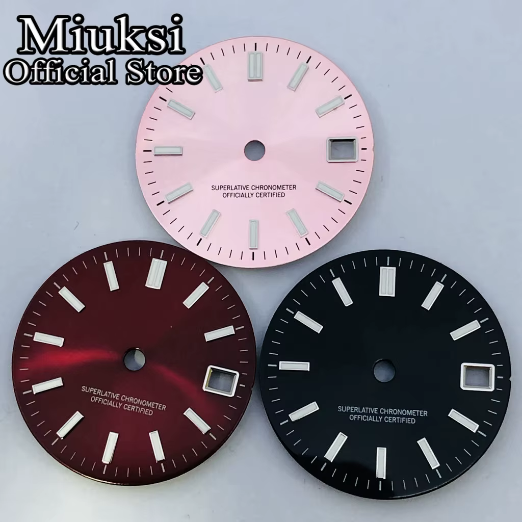 ATA UKSI-Cadran de Montre Lumineux Noir