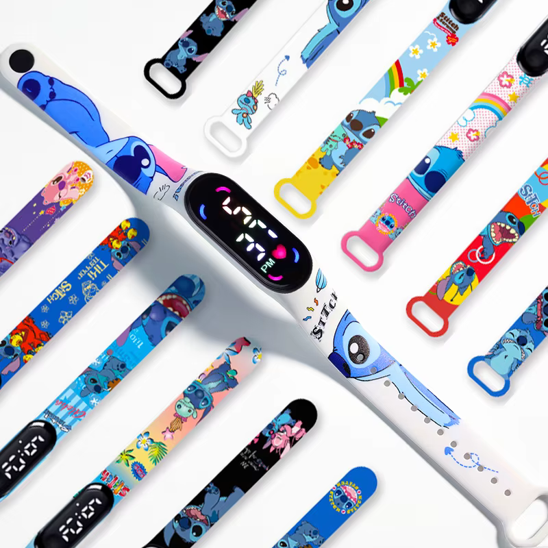 Mode point enfants montres filles étanche Sport Bracelet femmes