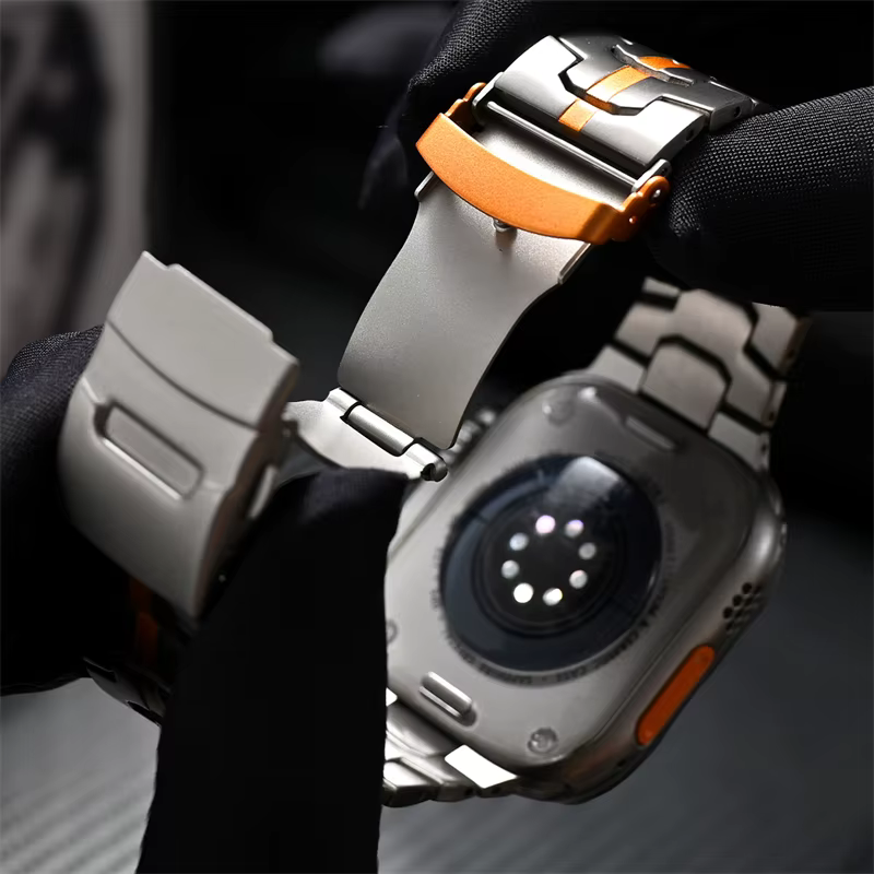 Bracelet couleur titane Ultra 3 2 pour Apple Watch 49mm 46mm 45mm 44mm 42mm