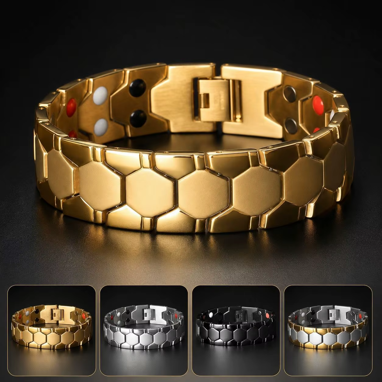 Bracelet magnétique détachable, design polyvalent et tendance, accessoire de personnalité, bijou populaire transfrontalier, cadeau