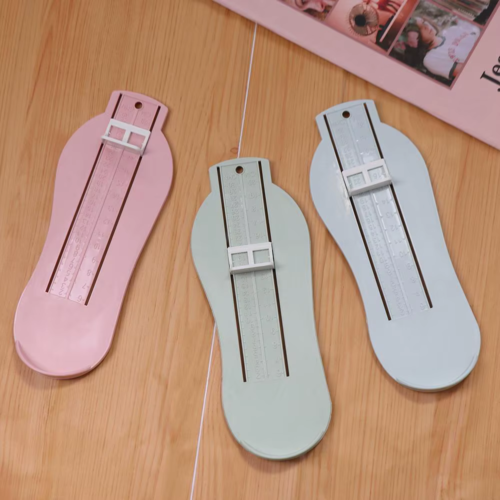 Accessoire pratique outil de soin des pieds gamme réglable mesures outil pied mesure jauge chaussures taille mesure enfants pieds règle
