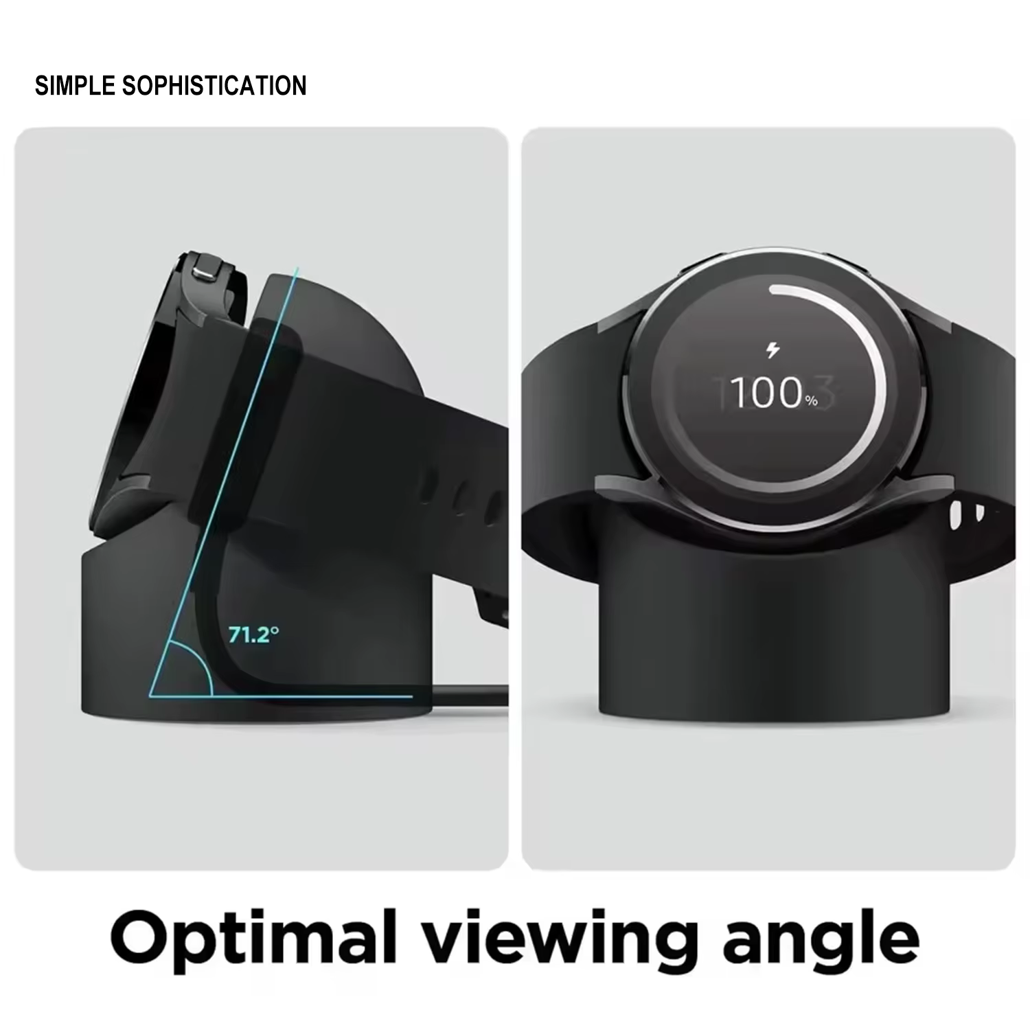 Compatible avec Samsung Galaxy Watch 7 support de chargeur 40 44 46mm