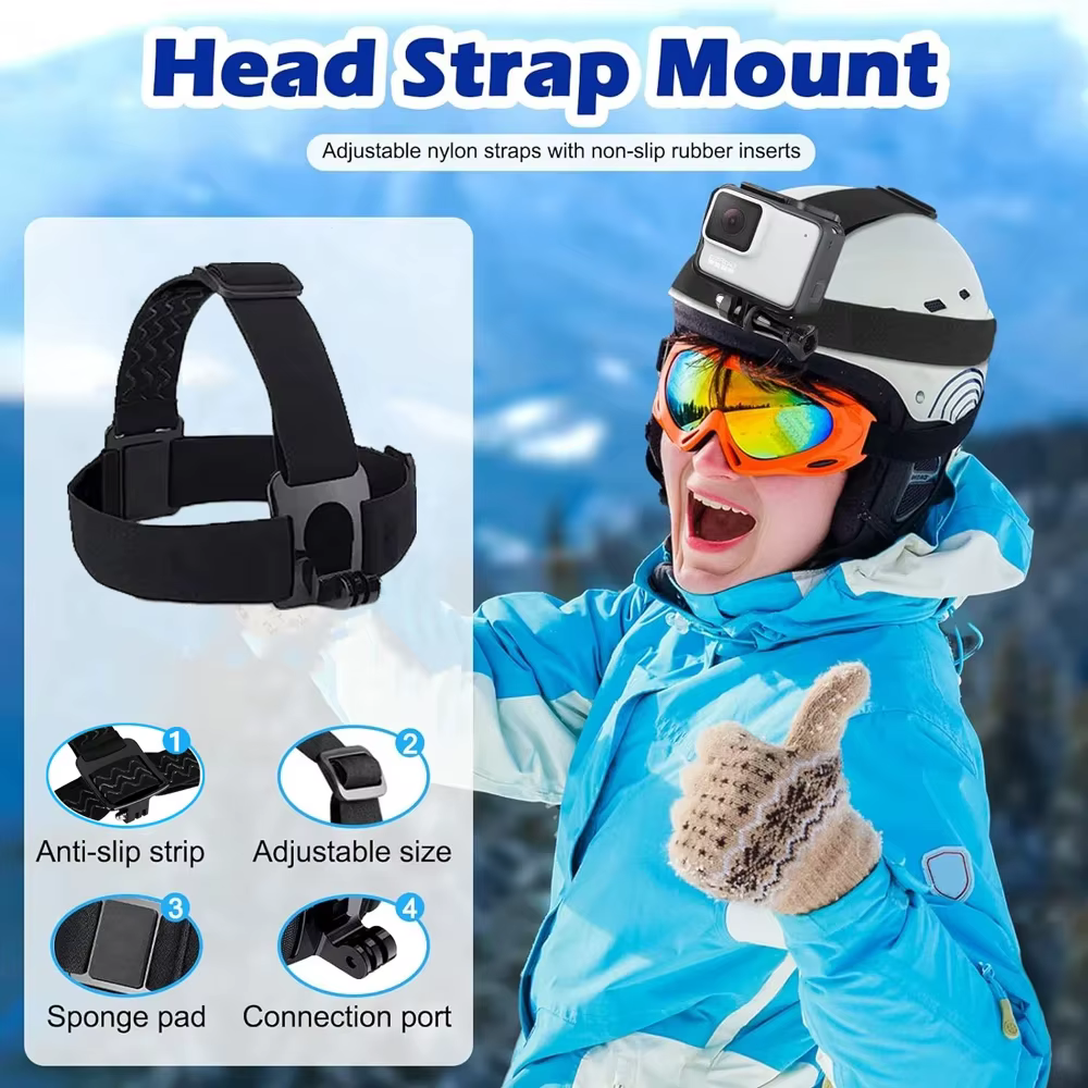 Kit d'accessoires pour caméra d'action