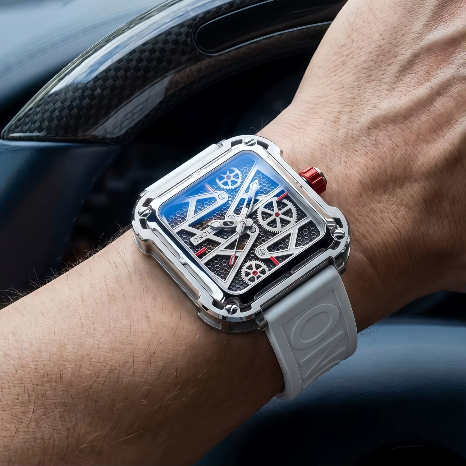Onola-Montre mécanique automatique pour homme
