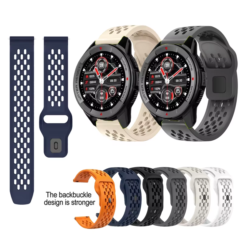Montres de sport en maille 18/20/22mm, bracelet en Silicone pour Mibro GS pro/active/Lite2/Mibro X1-A2-A1-C2-C3-T1-T2
