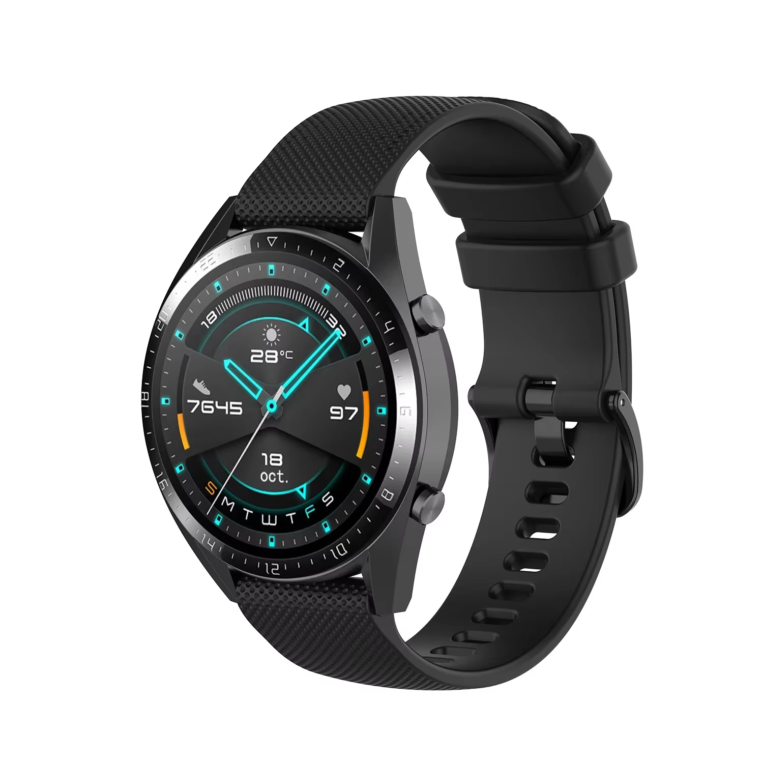 Bracelet de sport en silicone pour Polar Pacer et Pacer Pro