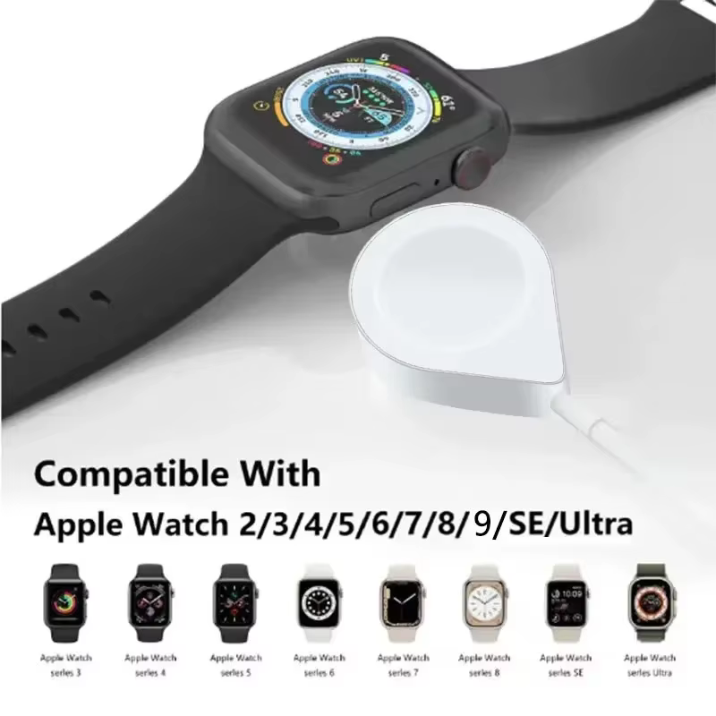 Câble USB C 3 en 2 pour Apple Watch