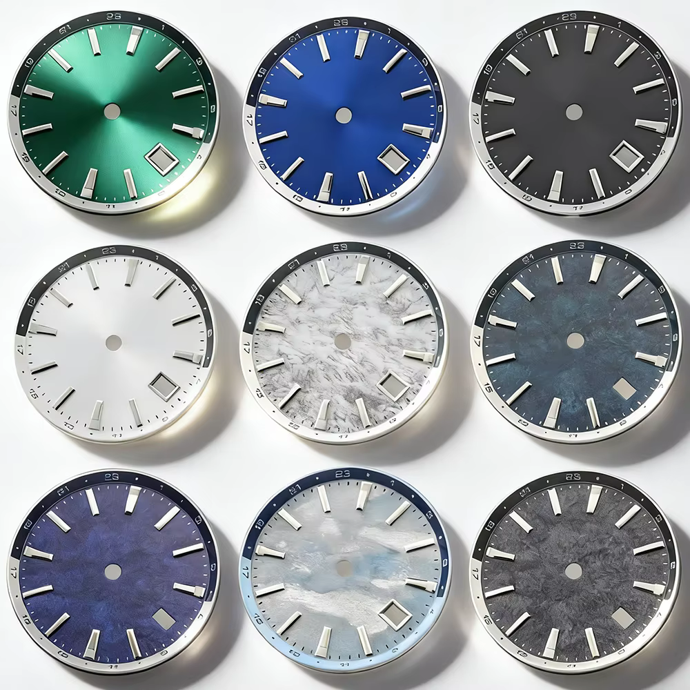 Boîtier de pièces Mod Lume bleu 32mm