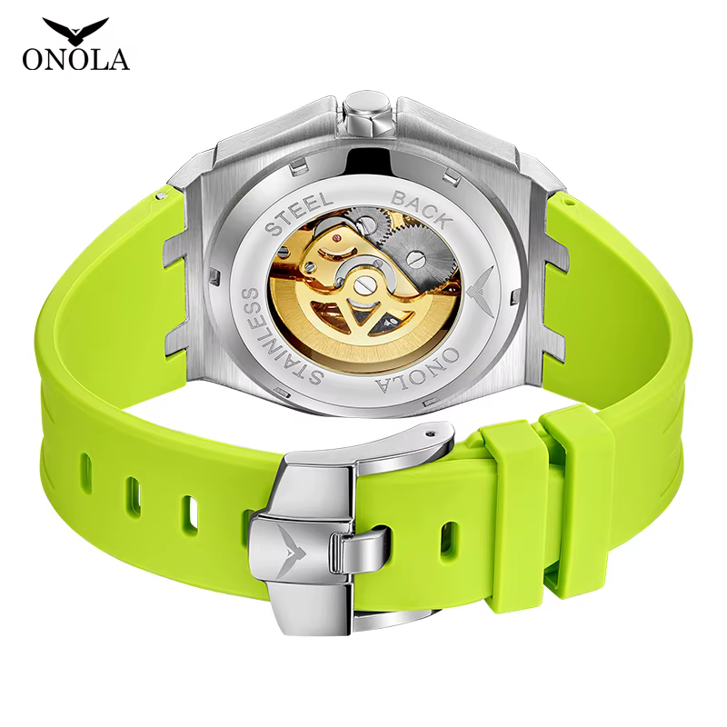 ONOLA montre haut de gamme sport de luxe hommes montre-bracelet étanche automatique montres mécaniques Relogio Masculino