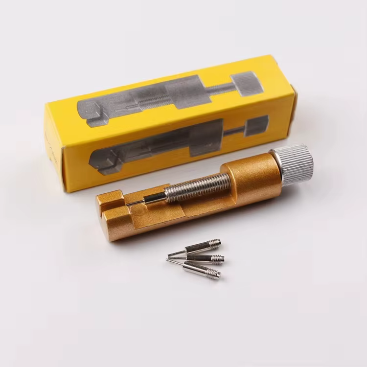 Outil de réparation de montres en métal pour ajuster le bracelet