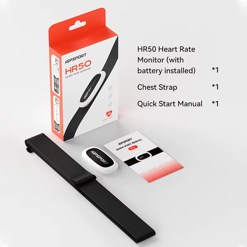 IGPSPORT Kit de capteurs intelligents, Cadence CAD70 vitesse SPD70 moniteur de fréquence cardiaque HR50 poitrine, bras HR70 pour ordinateur de vélo/cyclisme/course