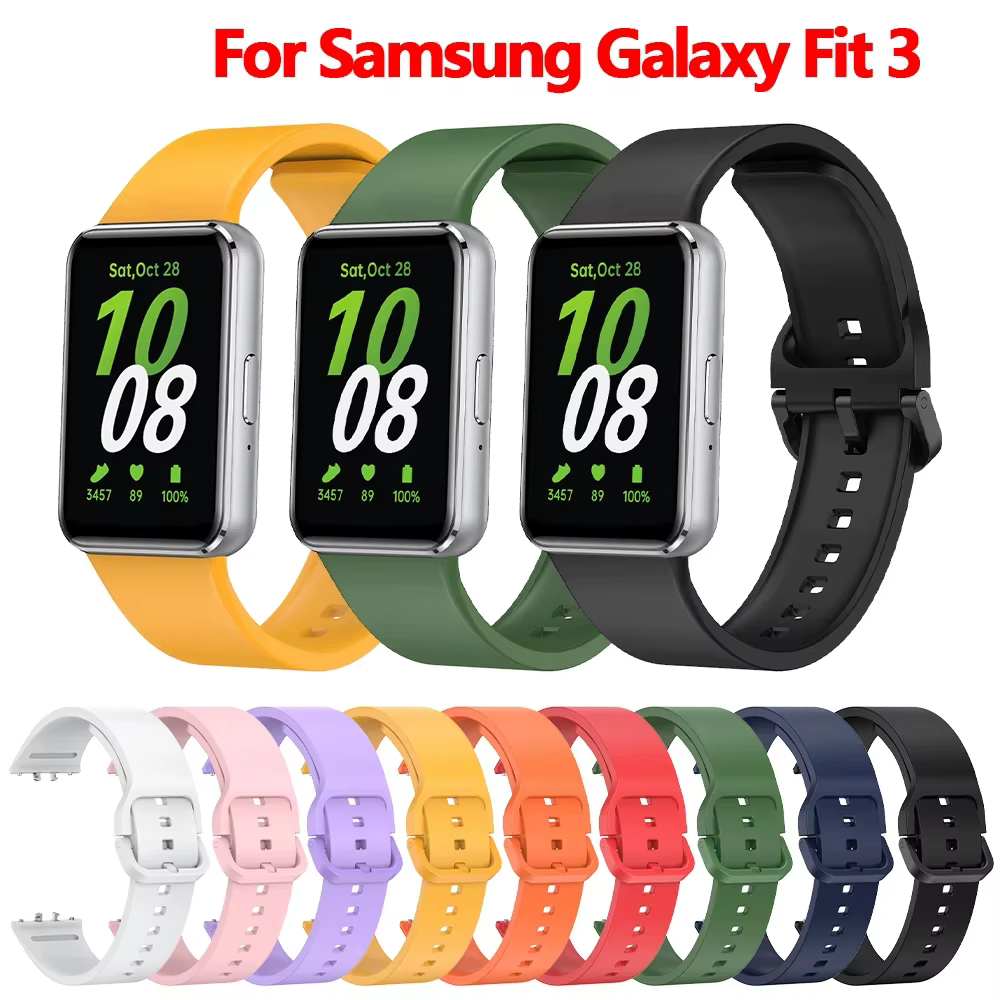 Bracelet en Silicone pour Samsung Galaxy Fit 3