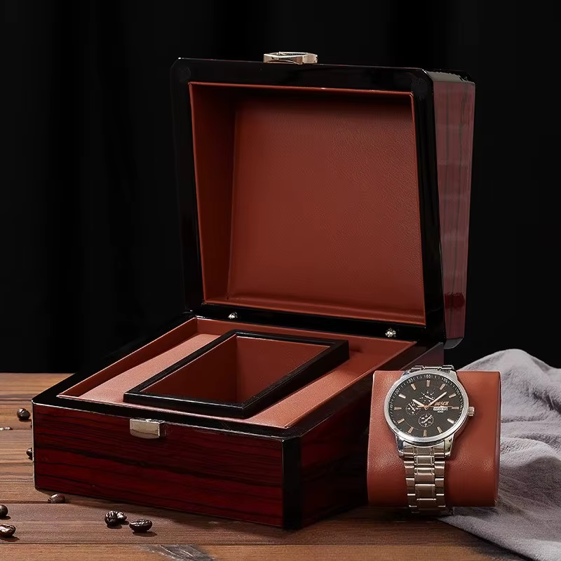 Boîte de rangement de montre de luxe pour hommes et femmes