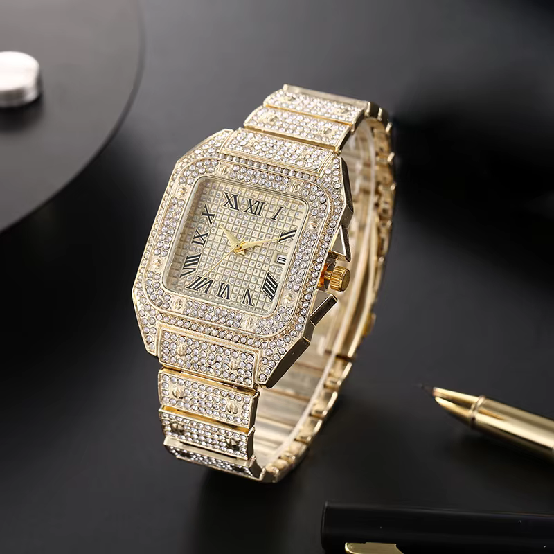 Montre à quartz classique de luxe pour homme