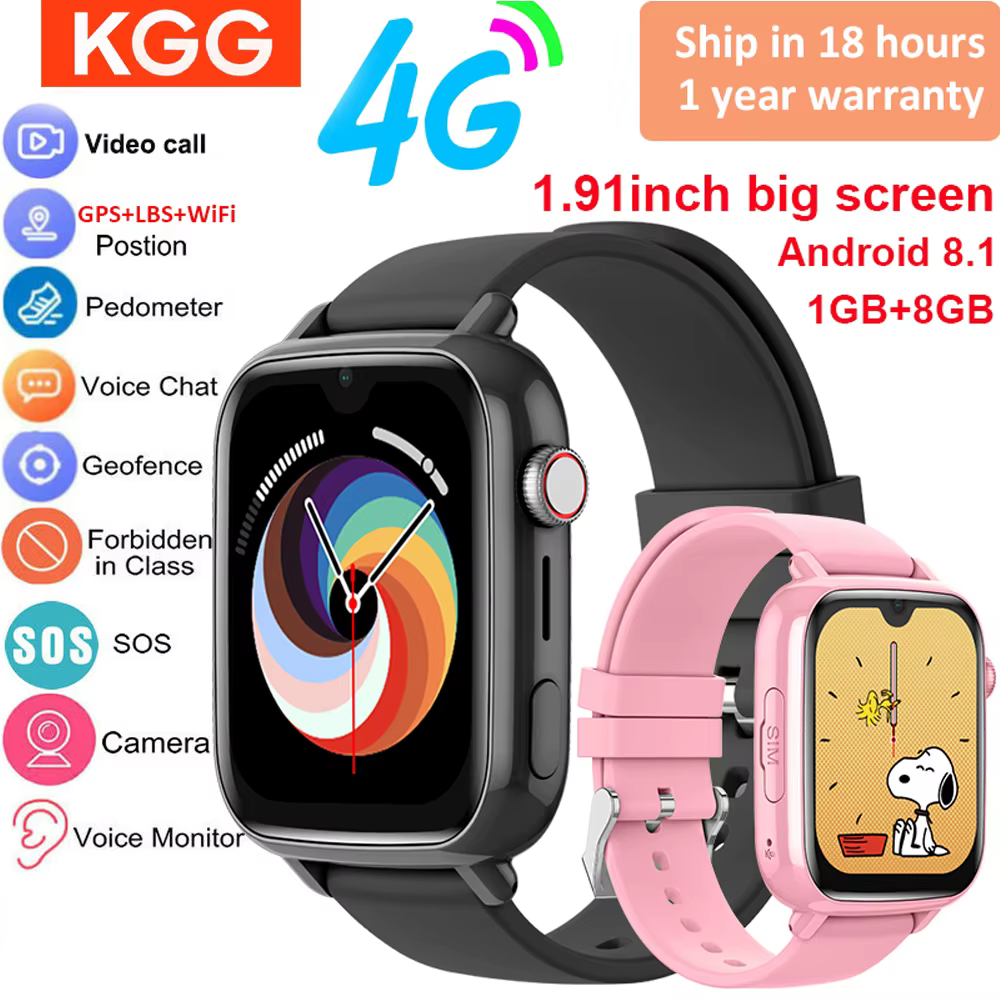Montre connectée 4G pour enfants