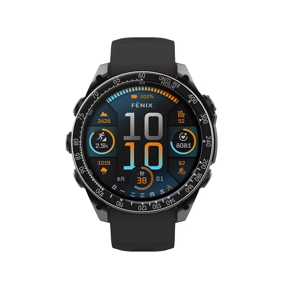 Meatl – anneau de lunette pour Garmin Fenix 8 AMOLED 43/47/51mm