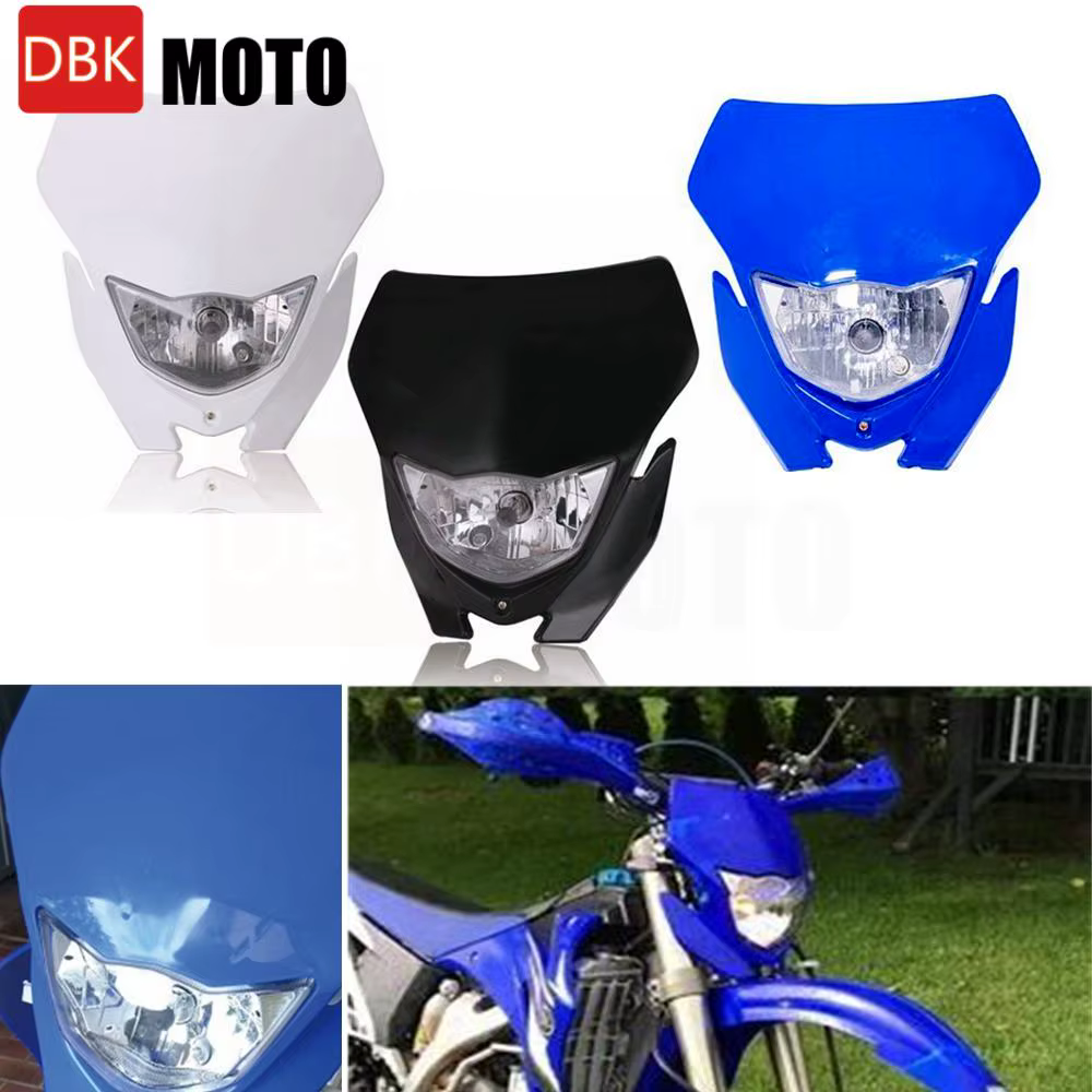 Accessoire de phare de moto, accessoires de phare avant pour Yamaha WRF250 400 426 450 WR250 WR450 YZ YZF TW TTR Enduro