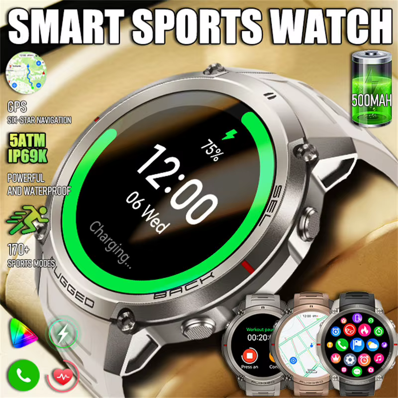 Nouvelle montre connectée GPS 2026 avec écran 1