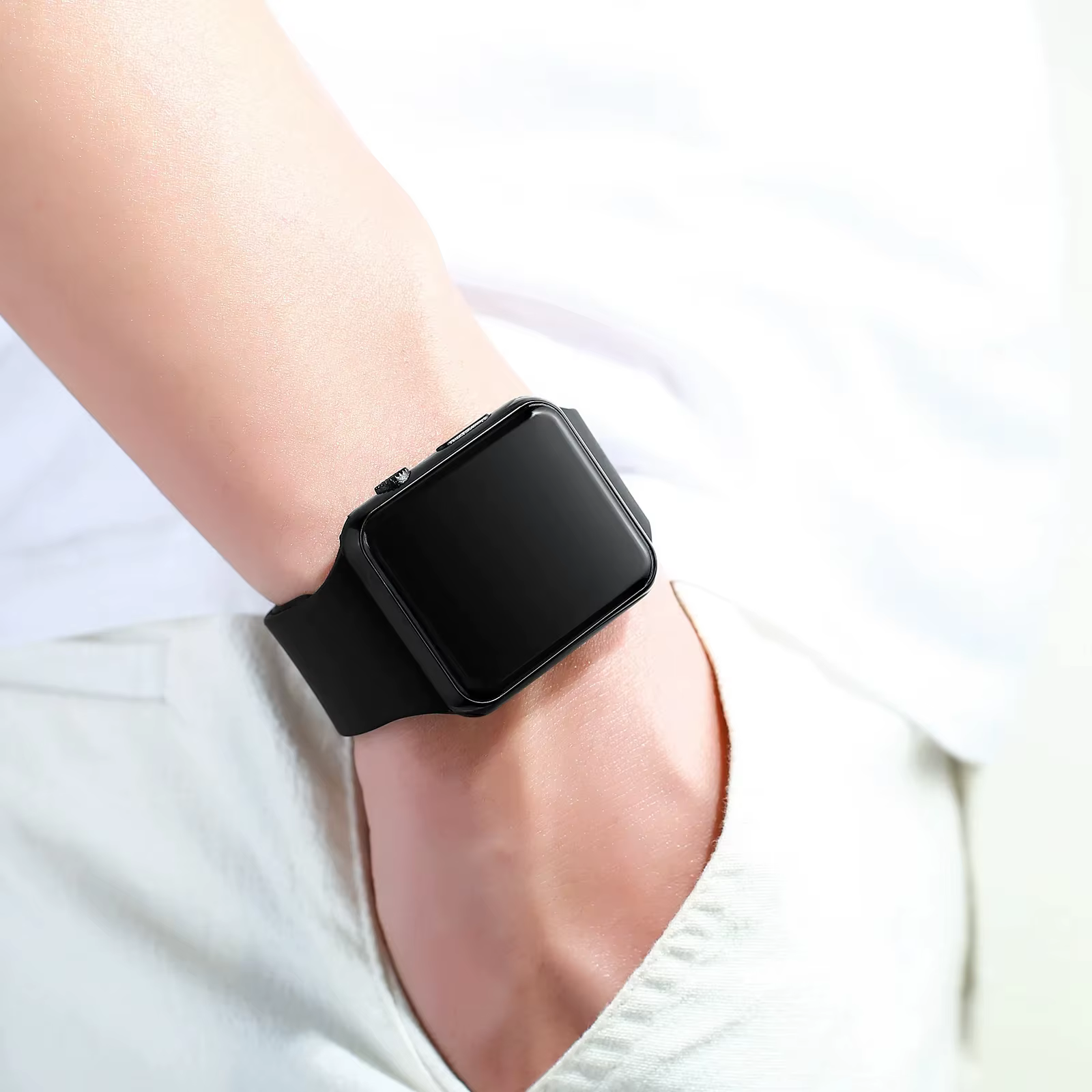 Montre numérique Simple pour hommes femmes mode Sport